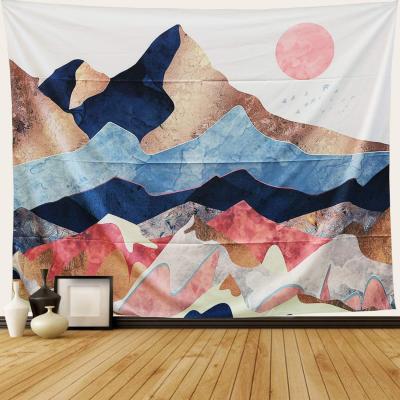 China Hot Selling Decoration Banner Wall Hanging Indoor Tapestry with Grommets and Hooks for sale