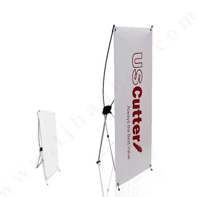 China Commercial wholesale high quality cheap custom rack display racks stand X pull up banner for product sales promotion business information for sale