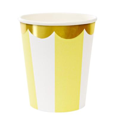 China Wholesale Price 9.5oz Pastel Disposable Paper Cups Food Grade Paper Cups Eco Friendly Homeware for sale