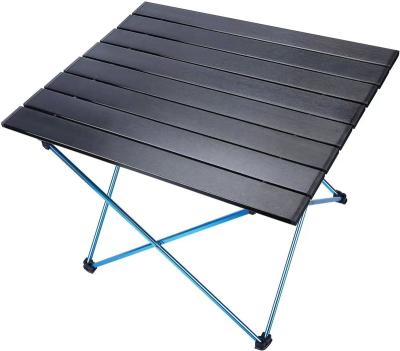 China Outdoor Portable Hot Sales Portable Folding Table Simple Folding Outdoor Portable Hot Sales Glamping Metal Furniture Durable Wooden Folding Folding Table for sale