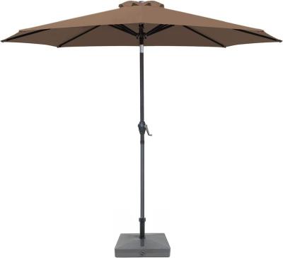 China Unique Modern Sun Shade Windproof Beach Garden Patio Umbrella Pool OEM Unique For Restaurant Cafe for sale