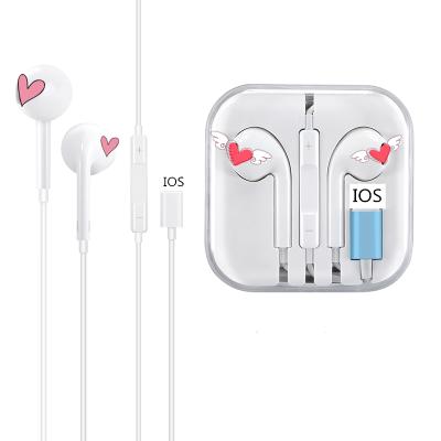 China In-Ear Cell Phone Earphone Earpod Hand Free Earbuds With Microphone For Iphone 7 8 X Earphone For Apple for sale