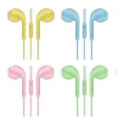 China Wholesale Price U19 In-Ear Wired Solid Color 1.2M In Ear Music Earbuds Earphone 3.5MM Jack Portable Audio Headphone for sale