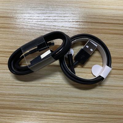 China Phone Charging and Data Transfer Color Phone Cable 2.1A Black PVC USB Fast Charging Cable Lighting Cable for iPhone for sale