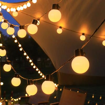 China Hot Selling LED String Lights USB/Battery Power LED Ball Garland Lights Fairy String Waterproof Christmas Decoration Light For Holiday Outdoor Par for sale