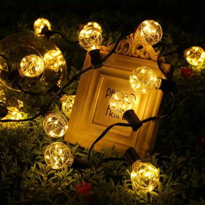 China Hot Selling String Style G40 LED 25 BULBS 25 Foot Globe Patio Vintage Bulbs For Garland Wedding Outdoor Decorative for sale