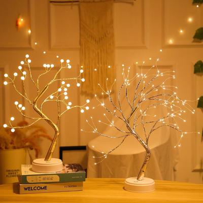 China Other Hot Sale 20in Table Top Bonsai 108 LED String Lights DIY Tree Lamp Christmas Decoration Artificial Light For Office Home for sale