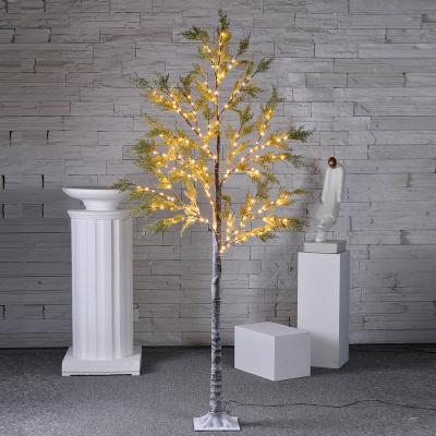 China Micro Led Cypress Tree Lights 180 LED Tree Lights Factory Outlet Christmas Decoration Light For Indoor Holiday Garden Light for sale