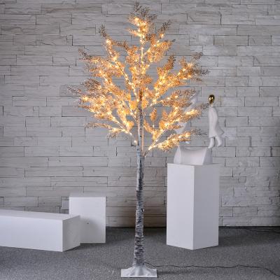 China LED Tree Lights Good Quality Christmas Decoration Artificial Misty Pine 6FT 180 Micro Led Tree Lights For Festival Outdoor Outdoor Party for sale