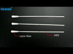 Oral Sampling Collection Nasal Flocked Swabs Nylon Fiber Head Cleanmo Swabs CM-FS915