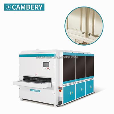 China Length: From 320mm Width: 50 to 1300mm Thickness: 5 to 100mm Heavy Duty Brush Sanding Machine Interior Door and Cabinet Door Woodworking Sanding Machine for sale