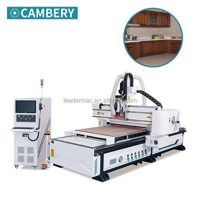 China Hotels ATC Panel Woodworking Cabinet Version Software Auto Loading Machine for CNC Wood Router for sale