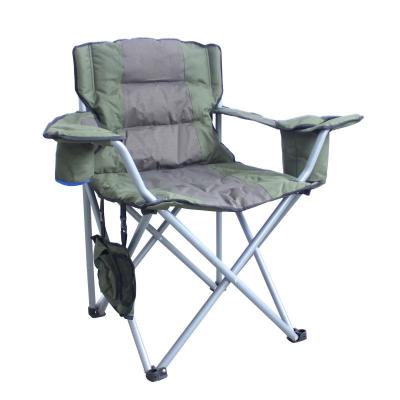 China Customized Collapsible Folding Camping Chair Portable Picnic Raising Chair For Travel Patio Beach Fishing for sale