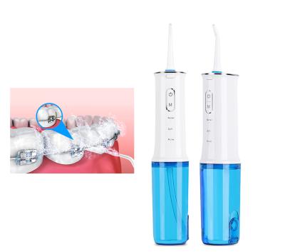 China OEM Private Label Water Flosser Outdoor Portable Waterproof Dental Electric Pick Teeth Cleaner for sale