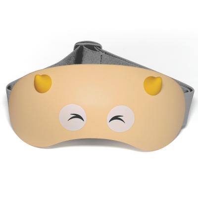 China Portable Bulk Warm Heating Comfortable Eye Relax Instrument Music Bendable Warm Eye Massager for sale