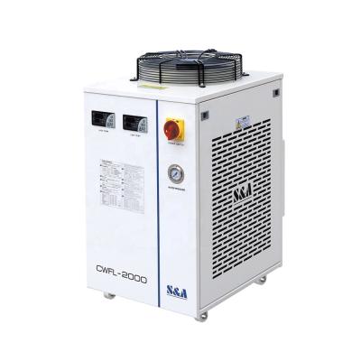 China Stores High Quality Laser Cutting Machine Building Material S&A CWFL-2000 Industrial Refrigerator Laser Chiller for sale