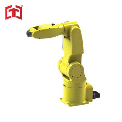 China Building Material Shops Economical 6 Axis RV Welding Robot Arm For Welding With Handle Robot Function for sale