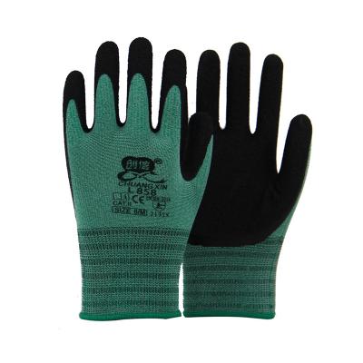 China Flexible Hot Sale Excellent Grip Water Proof Water Proof Anti Slip Work Gloves for sale