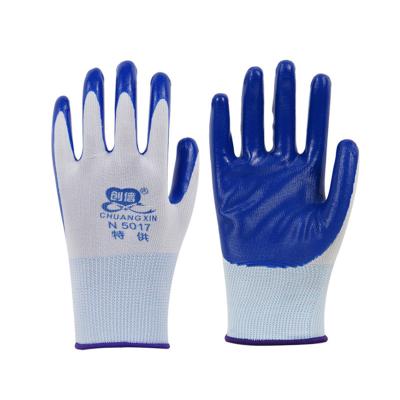 China Excellent Water Proof Latex Grip Flexible Breathable Hot Sale Anti Smash Industrial Gloves for sale