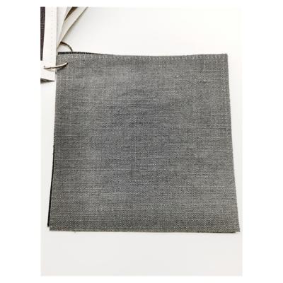 China LXJX1829 Width Woven Dobby Texture Fabrics 82% Linen Sofa Curtain Table Cloth Polyester 18% Breathable Wholesale for sale