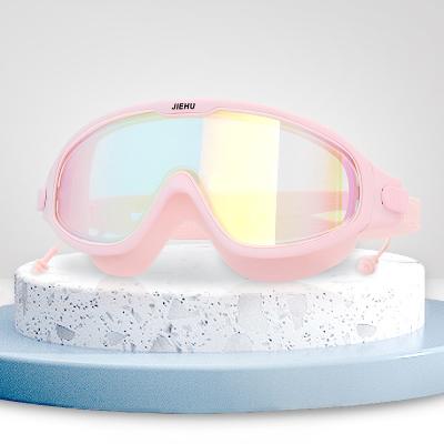 China Amazon Swim Swimming Goggles No Leaking Anti Fog UV Protection Swim Goggles With Protect Case Swim Goggles for sale