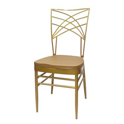 China High quality stackable hotel chair iron frame used banquet chair for sale for sale