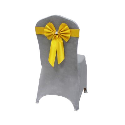 China Durable Wholesale Cheap Strong Stretch Spandex Hotel Party Banquet Wedding Chair Cover for sale