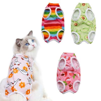 China Cat Surgery Clothes CLASSIC for Cat Sanitary Clothes Cat Recovery Suit Soft Comfortable Anti-licking or Skin Diseases Pamper Surgical REC for sale