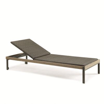 China Eco - Friendly Outdoor Furniture Sun Sofas Beach Sun Bed Metal Frame Daybed Sun Sofa for sale