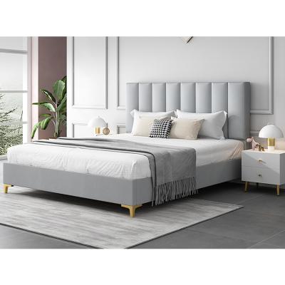 China Luxury High Quality Adjustable Bed (Size) Bedroom Furniture High Quality Soft Bed for sale