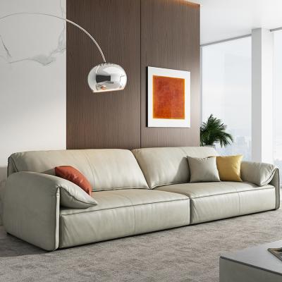 China Furniture Sofa Living Room Italian Minimalist Style Modern Customizable Sofa for sale