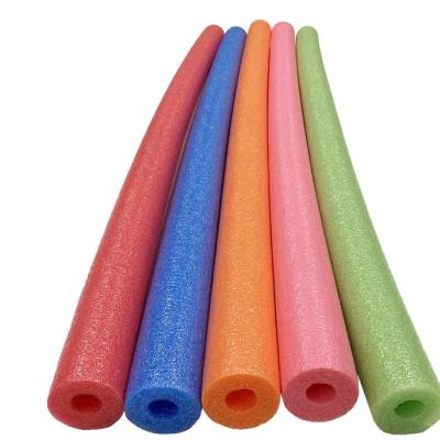 China Colored Water Leather Ring Float Tube EPE Cavity Foam Swimming Pool Noodle for sale