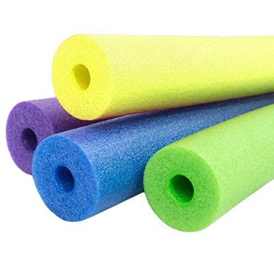 China Colored Water Leather Ring Float Tube EPE Cavity Foam Swimming Pool Noodle for sale