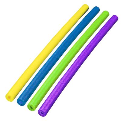 China Colored Water Leather Ring Float Tube EPE Cavity Foam Swimming Pool Noodle for sale