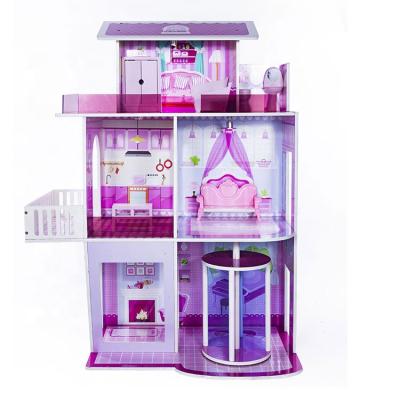 China Dollhouse MODEL Diy Mini Doll House With Furniture from TOY Kids Wooden Toys Miniature for sale