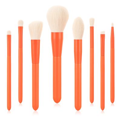 China Environmental Protection Wood Handles Makeup Brush Custom Luxury Cosmetic Kit Women Professional Logo Brush Set for sale