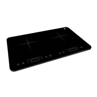 China Microcomputer Fast High Quality Touch Control Slim Design Heating Induction Cooker Electric Dual 2 Burners for sale