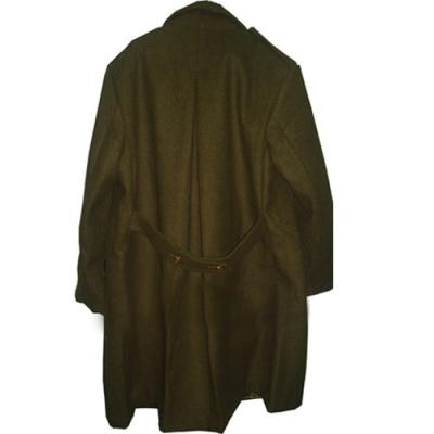 China Stand Collar Army Style Wool Overcoat for Outdoor/Everyday Wear for sale