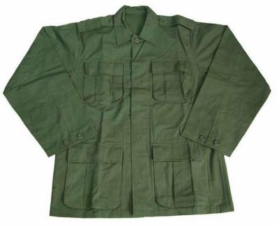 Chine Breathable Cotton Regular Fit Unisex French Military Uniform à vendre