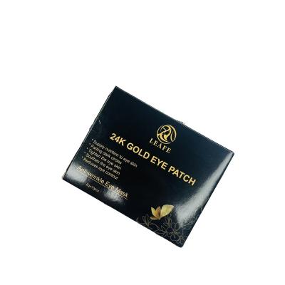 China 24K Gold Crystal Collagen Anti-Puffiness Anti Aging Anti-Puffiness Eye Mask for sale