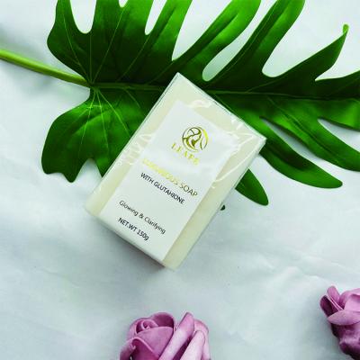 China Private Label Basic Cleansing Body And Face Wash Skin Brightening Luxurious Glutathione Bar Soap for sale