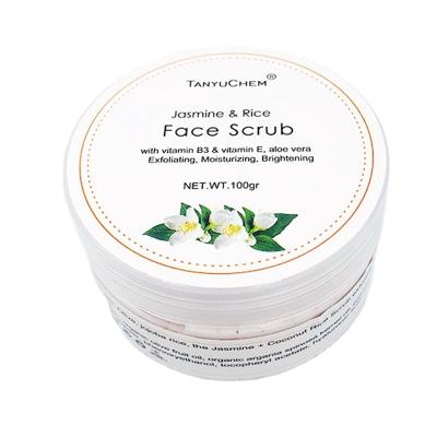 China Cheap Private Label Organic Exfoliator Scrub Gentle Exfoliator To Reduce Fine Lines Skin Care Body Face Scrub for sale