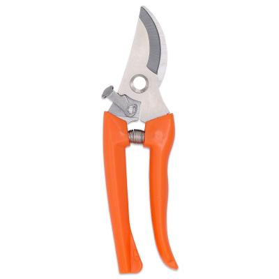 China Anti-Slip Grip China stainless steel garden bonsai bypass hand bypass pruner fruit garden pruner for sale