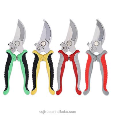 China Multi-Purpose Cutting China stainless steel garden bonsai secateurs fruit grape pruning cutting scissors for sale