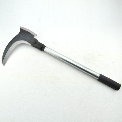 China Not Rated China Steel Long Handle Farmer Garden hand Sickle and axe agriculture tools palm harvesting sickle for sale