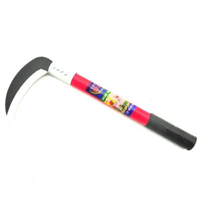 China Not Rated Agricultural harvesting Long Steel Handle Farming tools weeding hand cutter Sickle for sale