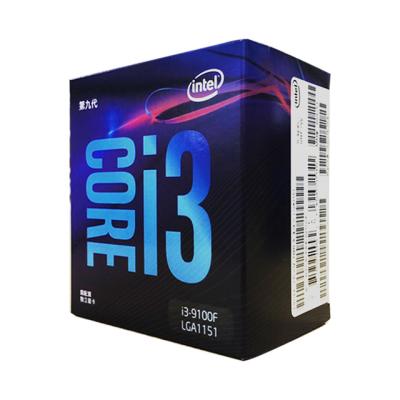 China Intel Core i3-9100F CPU i3 9100F 4Core 4Thread 3.6GHz 6MB Desktop Socket LGA1151 for sale