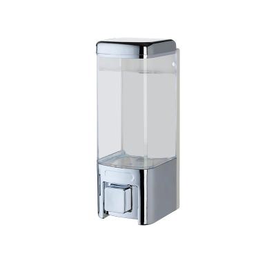 China Modern Amazon Top Selling Plastic Clear Wall Moun Liquid Soap Dispenser for sale