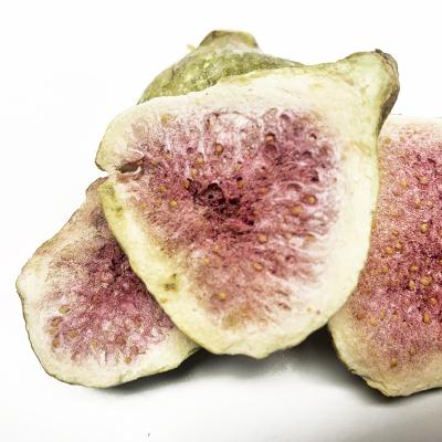 China Cripy Green Fruit Snack Good Quality Delicious Freeze Dried Fig Fruit for sale