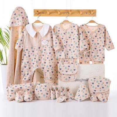 China Gift Box Cotton Baby Clothes Summer Baby Full Moon Gift Breathable Newborn Baby Supplies for sale